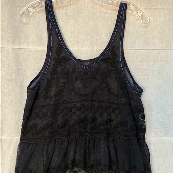 Free People Beaded & Embroidered Tank Top - Picture 3 of 7